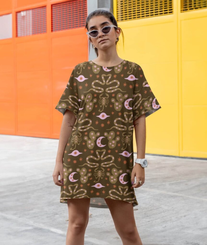 Custom Dresses Steps Print on Demand 80