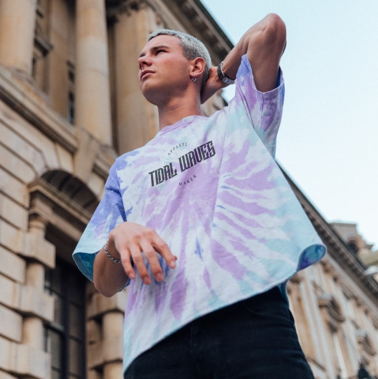 Custom Tie Dye Shirt Print On Demand With Printify Custom t-shirts 68