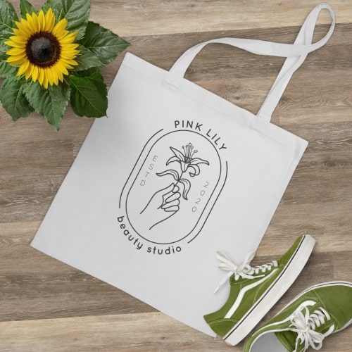 Custom Tote bags banner LP Custom Embroidery 34